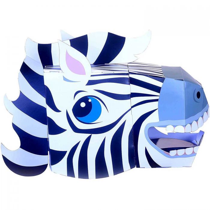 Masca 3D Zebra Fiesta Crafts FCT-3053 BBJFCT-3053_Initiala
