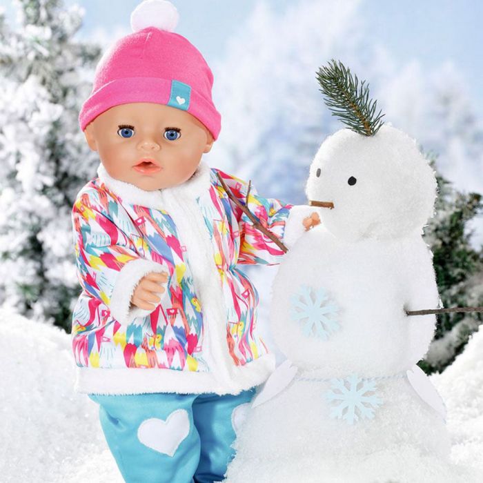 BABY born - Papusa interactiva cu hainute de iarna - 43 cm ARTZF831281