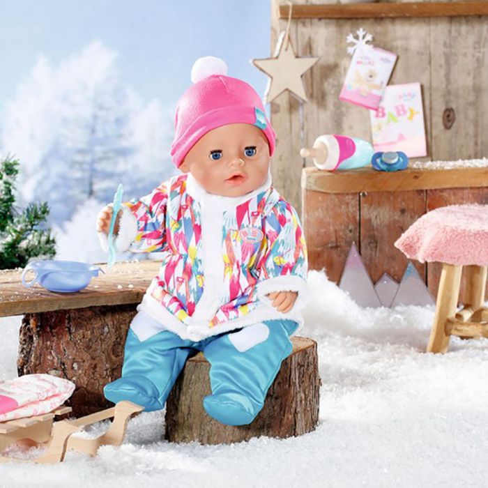BABY born - Papusa interactiva cu hainute de iarna - 43 cm ARTZF831281