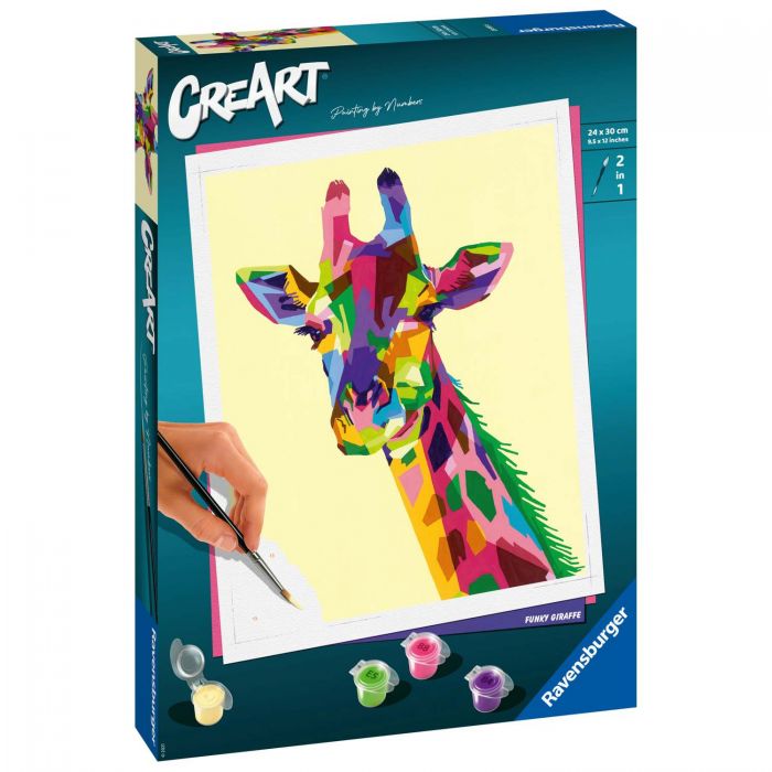 Pictura Pe Numere - Girafa ARTRVSPBN28993