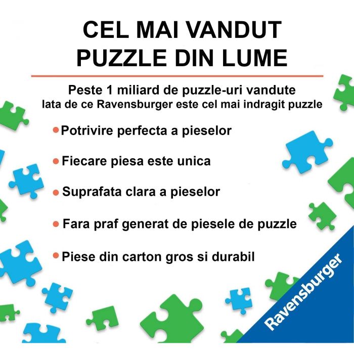 Puzzle Cerc Fructe Si Legume, 500 Piese ARTRVSPA17169