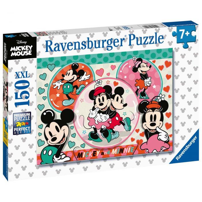 Puzzle Mickey Si Minnie, 150 Piese ARTRVSPC13325