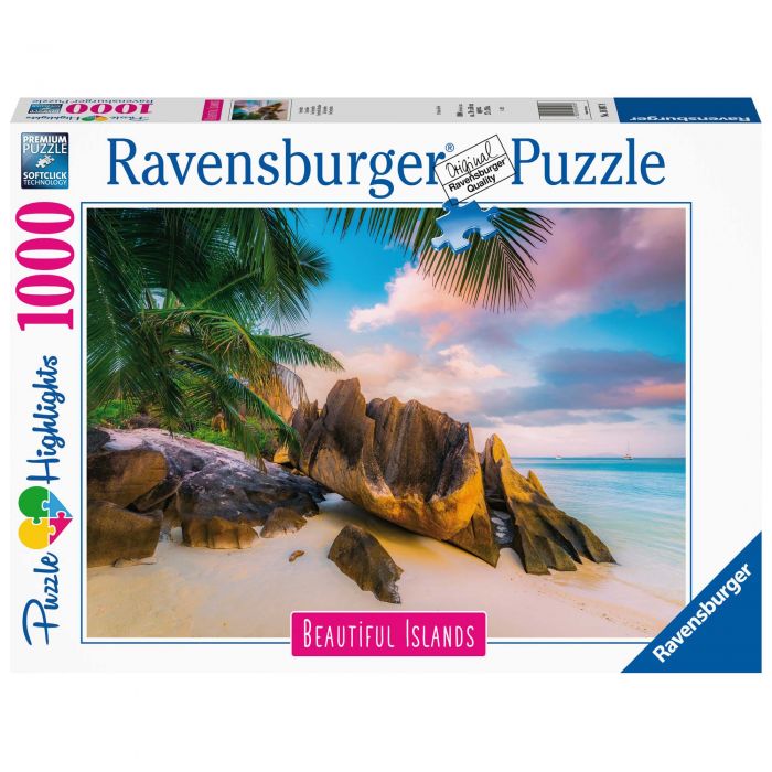 Puzzle Paradisul Din Seychelles, 1000 Piese ARTRVSPA16907