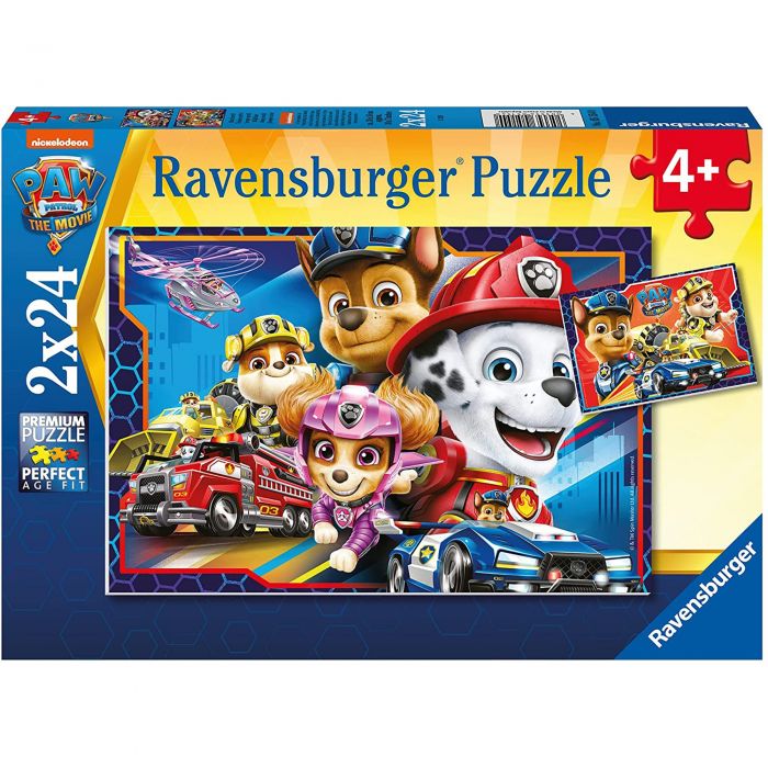 Puzzle Paw Patrol, 2X24 Piese ARTRVSPC05154