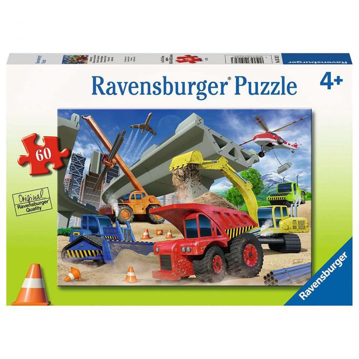 Puzzle Vehicule De Constructii, 60 Piese ARTRVSPC05182