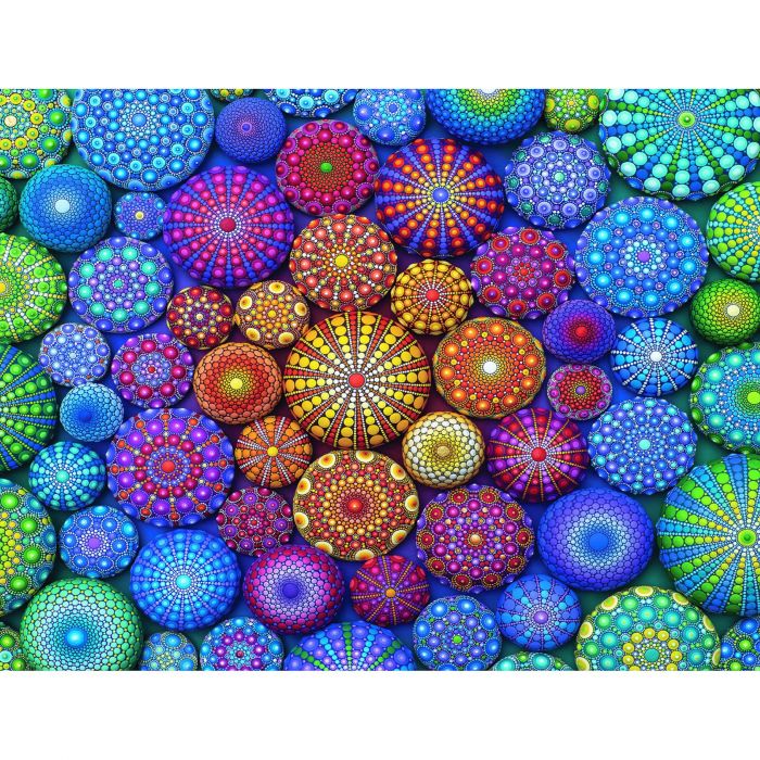 Puzzle Mandala Curcubeu, 2000 Piese ARTRVSPA17134