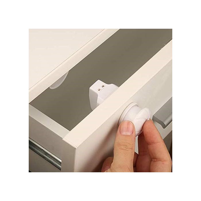 Set 3 sigurante magnetice pentru usi de dulapuri si sertare BabyJem JEMbj_632