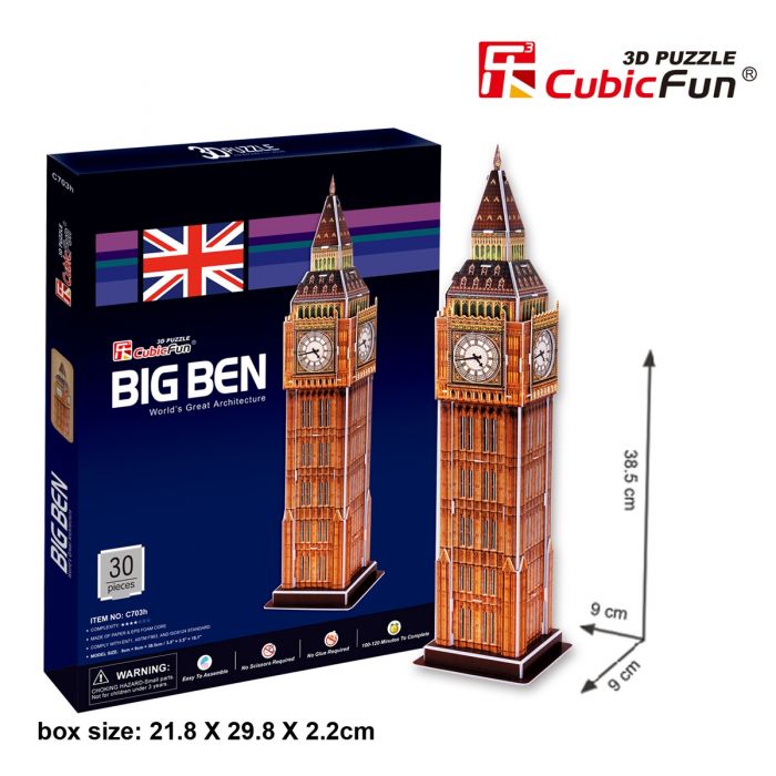 PUZZLE 3D - CBF1 - Big Ben NCRC703H