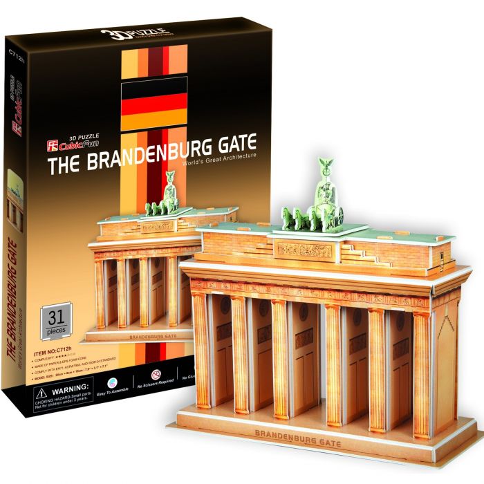 PUZZLE 3D - CBF1 - The Brandenburg Gate NCRC712h