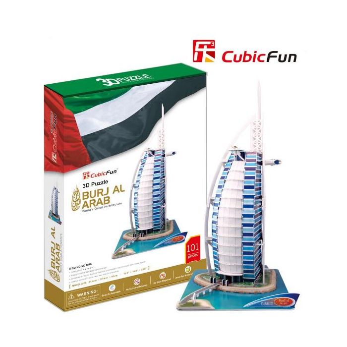 PUZZLE 3D - CBF5 - Burj-Al-Arab NCRMC101H