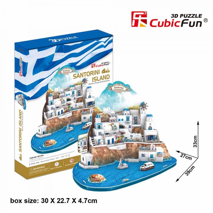 PUZZLE 3D - CBF5 - Insula Santorini NCRMC195h