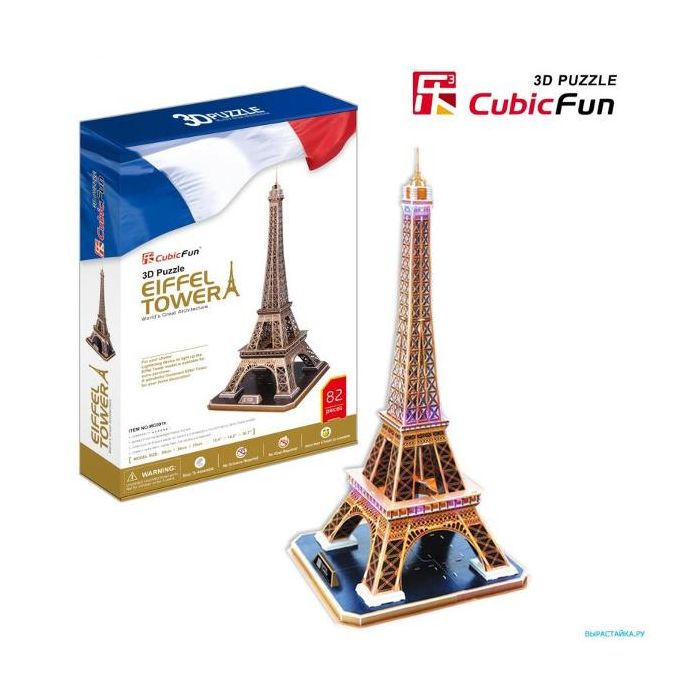 PUZZLE 3D - CBF5 - Turnul Eiffel NCRMC091h