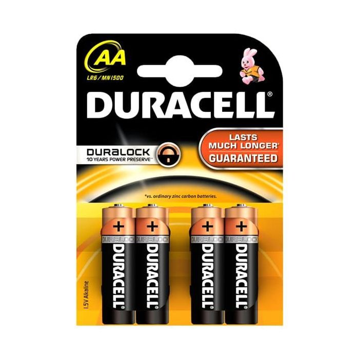 DuraCell baterie TurboMax Alcalina AA (LR6) B4 NCRBA084745