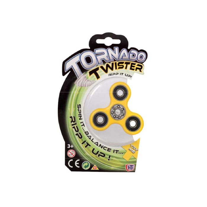 Fidget spinner Tornado Twister - galben NCR1374070-8