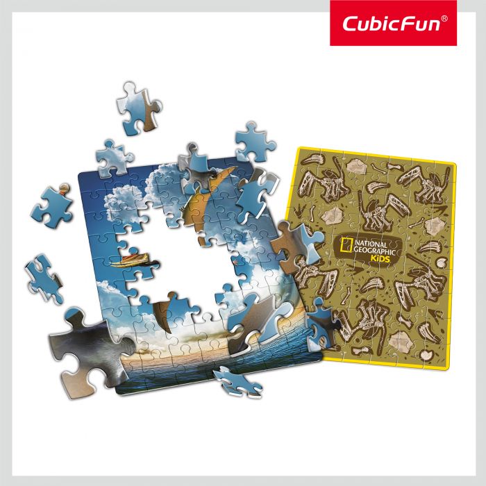 Cubic Fun - Puzzle In Cutie Pterosaur 63 Piese ARTCUDS1044h