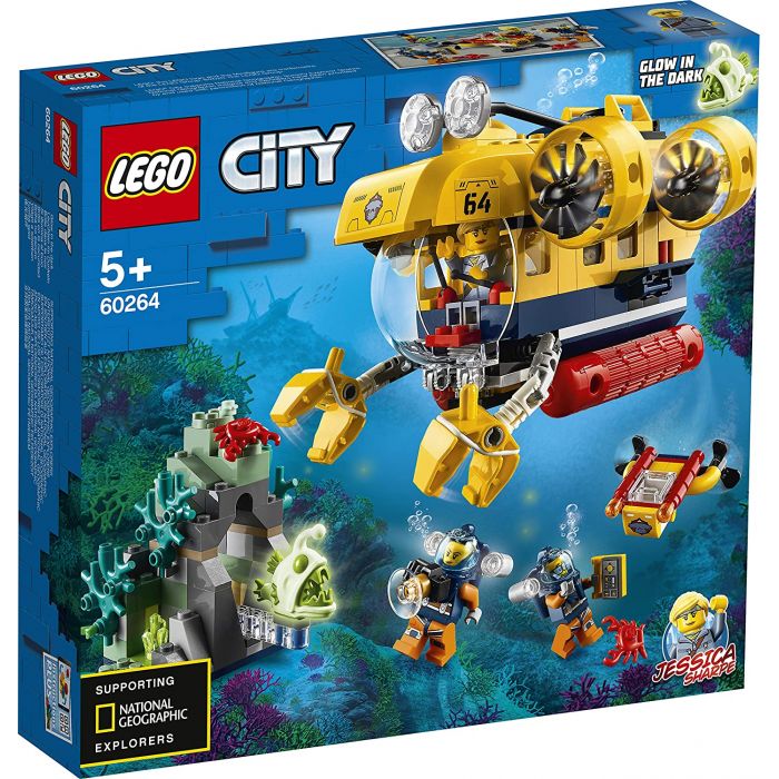 LEGO CITY  SUBMARIN DE EXPLORARE A OCEANULUI 60264 VIVLEGO60264