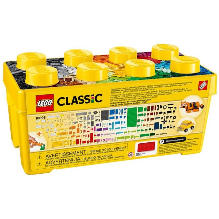 LEGO CLASSIC CONSTRUCTIE CREATIVA CUTIE MEDIE 10696 VIVLEGO10696