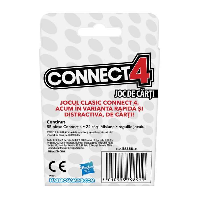 CONNECT4 CLASIC JOCUL CU CARTI IN LIMBA ROMANA VIVE8388