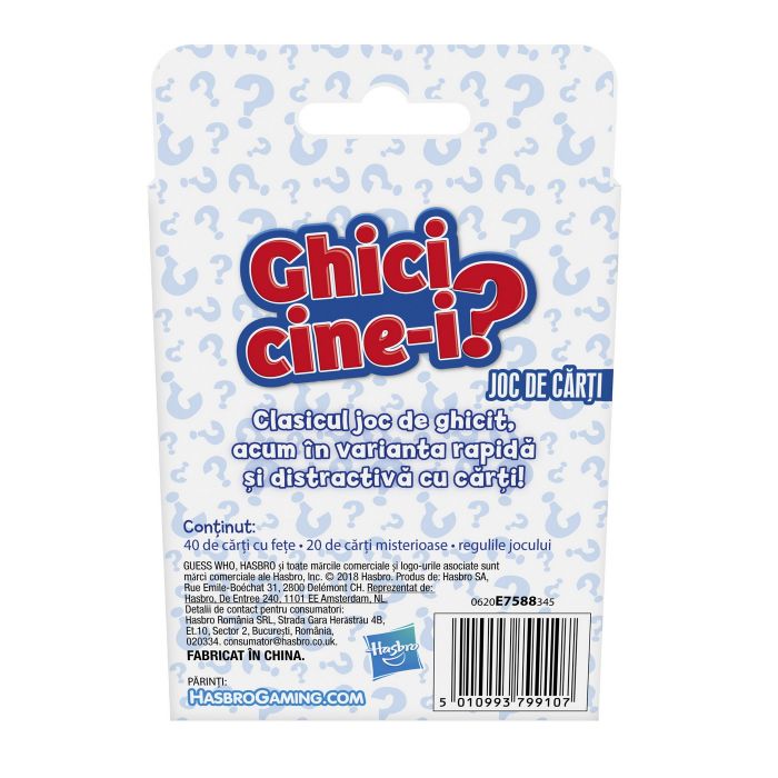GHICI CINE-I ? JOCUL CLASIC CU CARTI IN LIMBA ROMANA VIVE7588