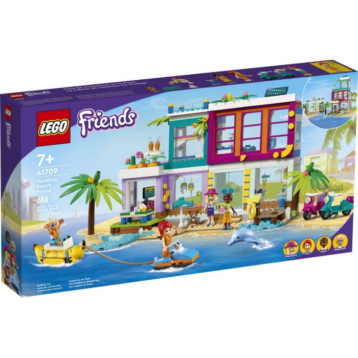 LEGO FRIENDS CASA DE VACANTA DE PE PLAJA 41709 VIVLEGO41709
