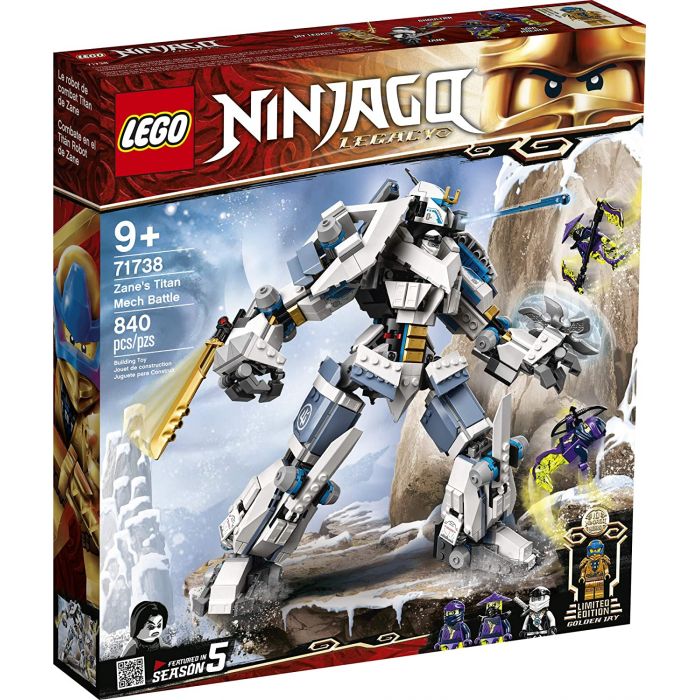 LEGO NINJAGO LEGACY LUPTA CU ROBOTUL DE TITAN AL LUI ZANE 71738 VIVLEGO71738