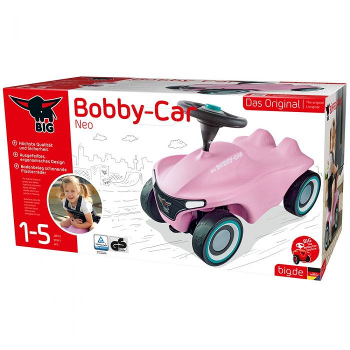 Masinuta de impins Big Bobby Car Neo rose HUBS800056246