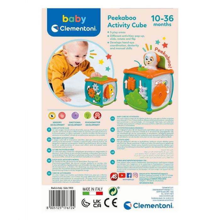 Baby Clementoni - Cub Cu Activitati ARTCL17672