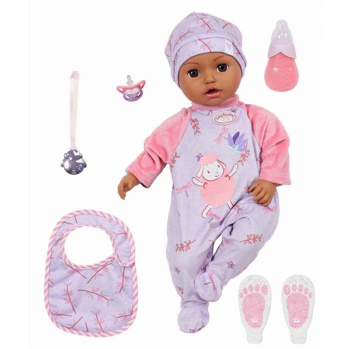 Baby Annabell - Papusica Neagra Leah 43 Cm ARTZF705919