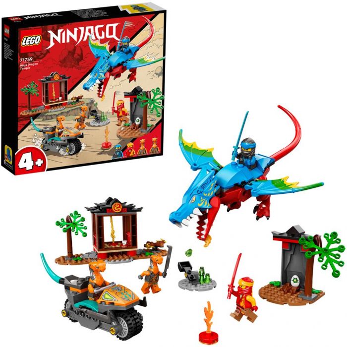 LEGO NINJAGO TEMPLUL DRAGONILOR NINJA 71759 VIVLEGO71759