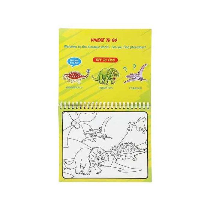 Carte de colorat cu apa Dino Toi-Toys TT46845B BBJTT46845B_Initiala
