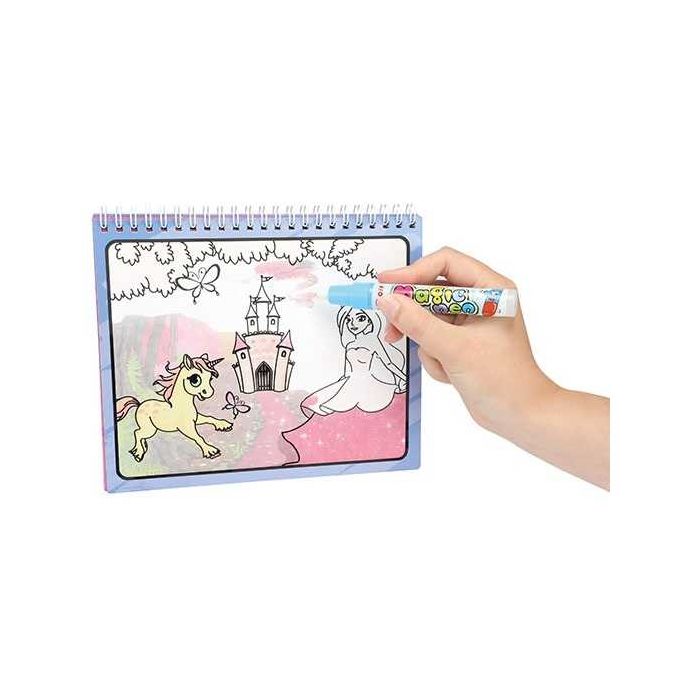 Carte de colorat cu apa Princess Toi-Toys TT46845A BBJTT46845A_Initiala