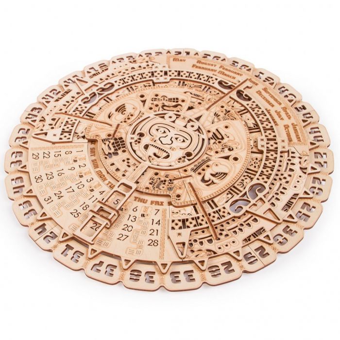 Puzzle 3D din lemn calendar Mayan JUBUD-00032