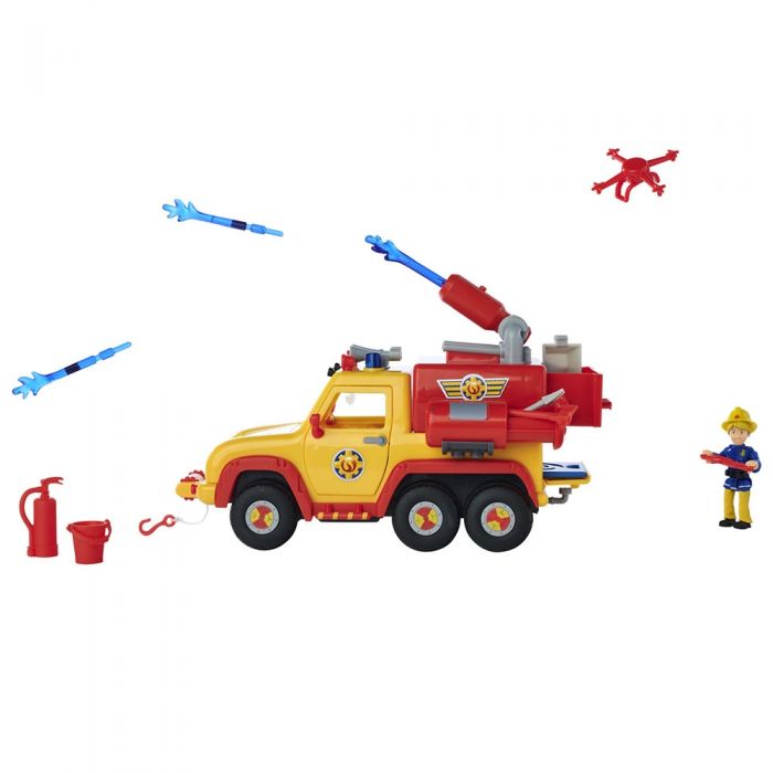 Masina de pompieri Simba Fireman Sam Venus 2.0 cu figurina HUBS109251094038