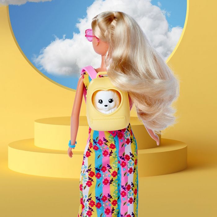 Papusa Simba Steffi Love Go Go Puppy 29 cm cu figurina si accesorii HUBS105733533
