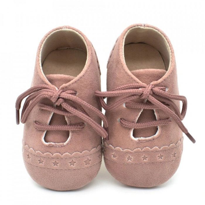 Pantofiori eleganti bebelusi (Culoare: Maro, Marime: 0-6 Luni) JEMf55aba3
