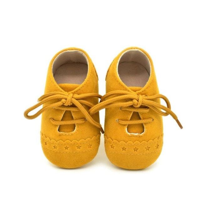 Pantofiori eleganti bebelusi (Marime: 12-18 Luni, Culoare: Gri inchis) JEMf55aba23