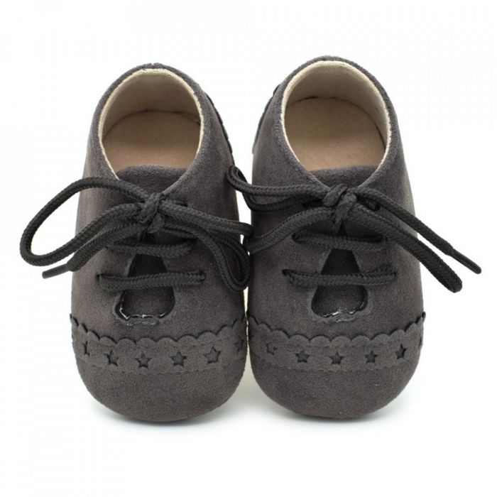 Pantofiori eleganti bebelusi (Marime: 12-18 Luni, Culoare: Mustar) JEMf55aba11