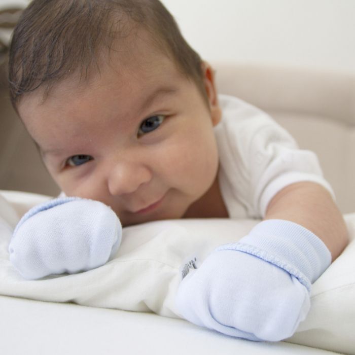 Manusi pentru nou nascuti Baby Glove (Culoare: Bleu) JEMbj_3984