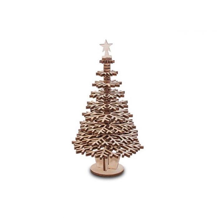 Puzzle 3D din lemn, Christmas Tree, 41 piese @ EWA KDGEWA00021