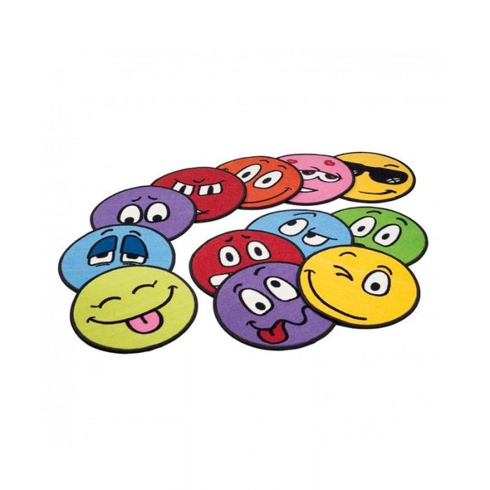 Set 12 covorase colorate Emoji, Erzi KDGEZ51176