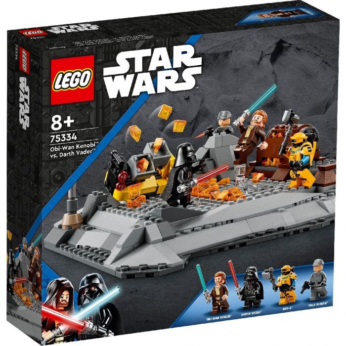 LEGO STAR WARS OBI-WAN KENOBIA VS DARTH VADER 75334 VIVLEGO75334