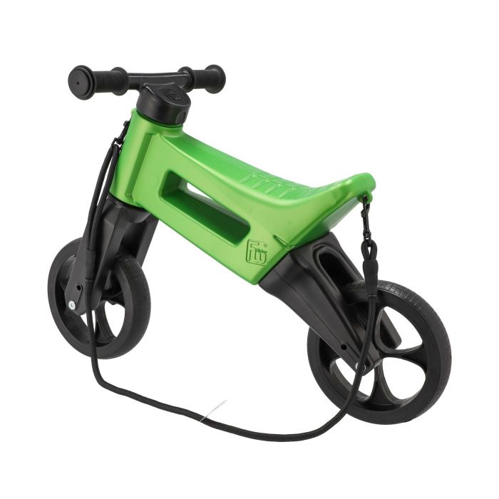 Bicicleta fara pedale Funny Wheels Rider SuperSport 2 in 1 Metallic Green 410_01096