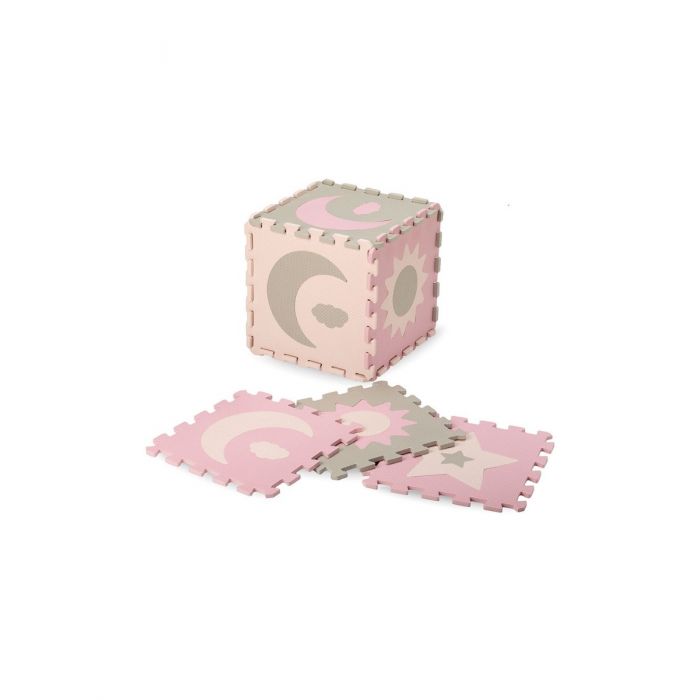 Covoras de joaca puzzle 120x120 cm Momi, Nebe - Pink KRTAKCE00030