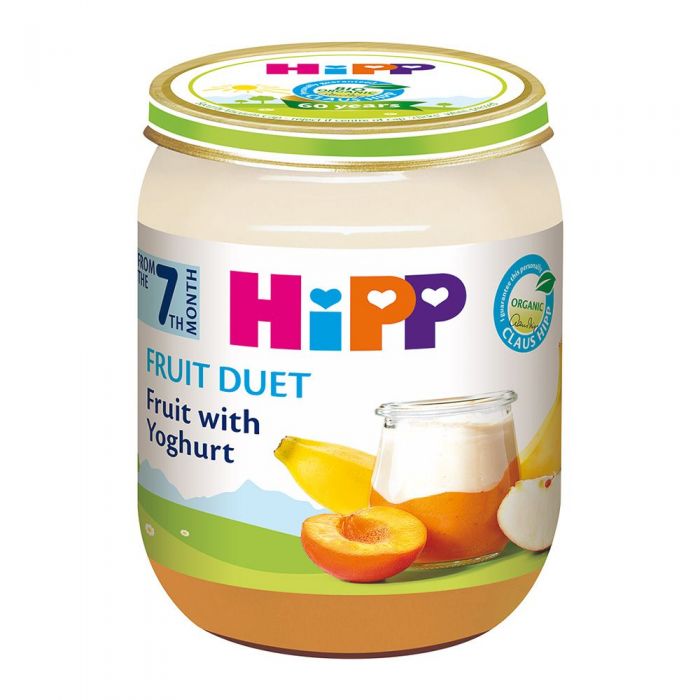 Piure HiPP Fruit-Duet iaurt cu fructe 160g ERFMAR-H0702