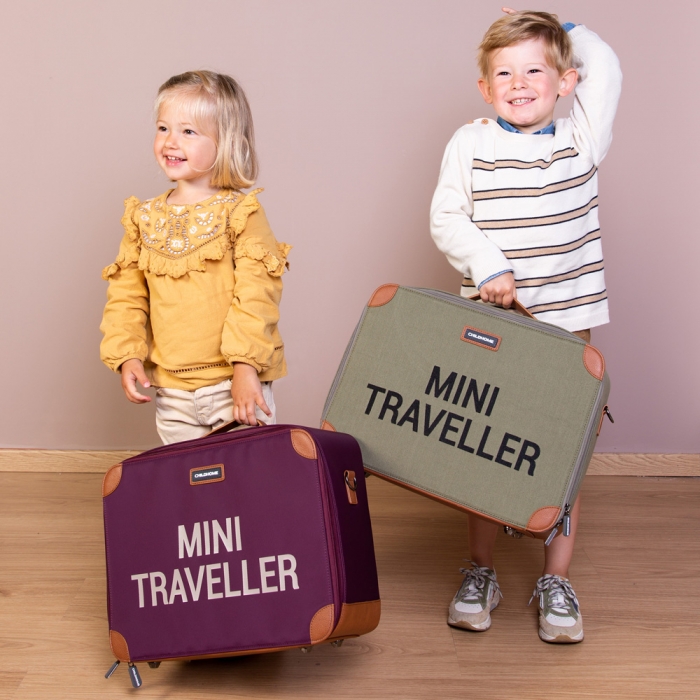 Valiza pentru copii Childhome Mini Traveller Visiniu ERFCH-CWSCKAU