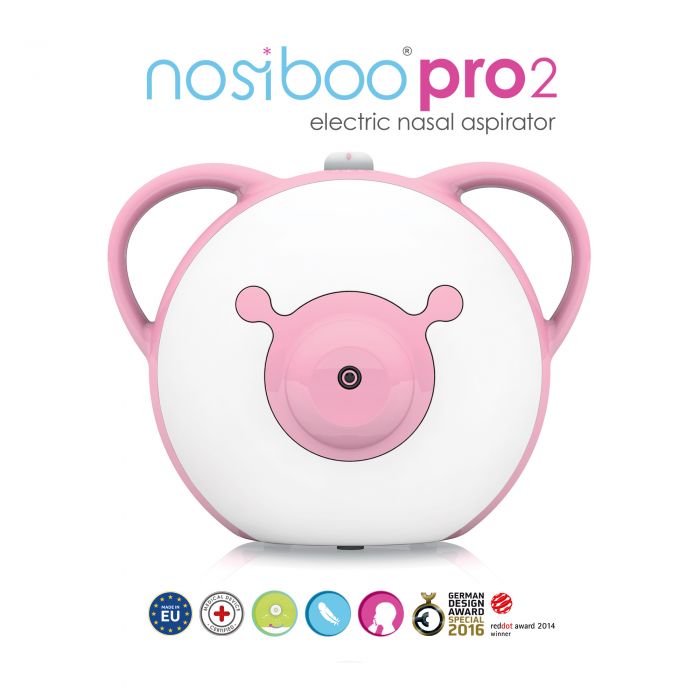 Aspirator nazal electric Nosiboo Pro2 Roz ERFN-PRO-01-02