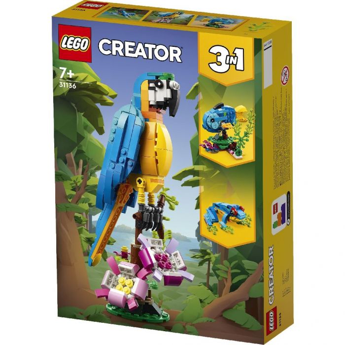 LEGO CREATOR PAPAGAL EXOTIC 31136 VIVLEGO31136