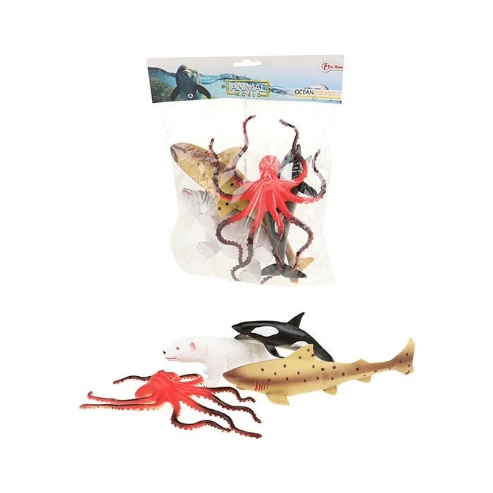 Set 5 figurine animale marine Animal World Keycraft TT34925A BBJTT34925A_Initiala