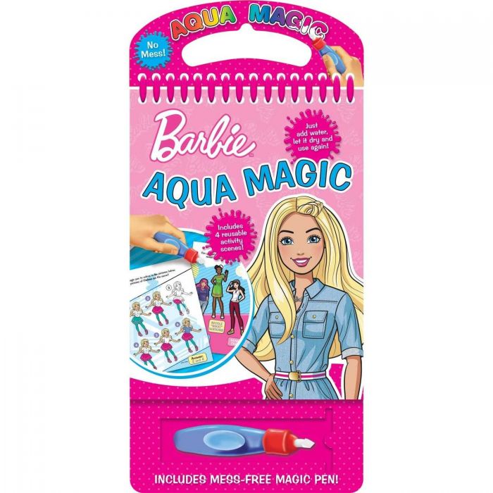 Carte de colorat cu apa Aqua Magic Barbie Alligator AB3333BAAM BBJAB3333BAAM_Initiala