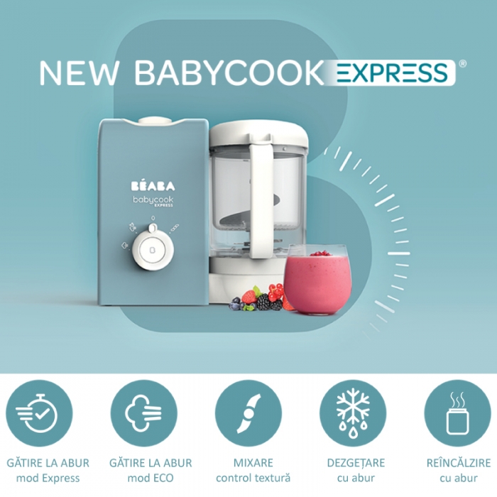 Robot Beaba Babycook Express Velvet Grey ERFB916300